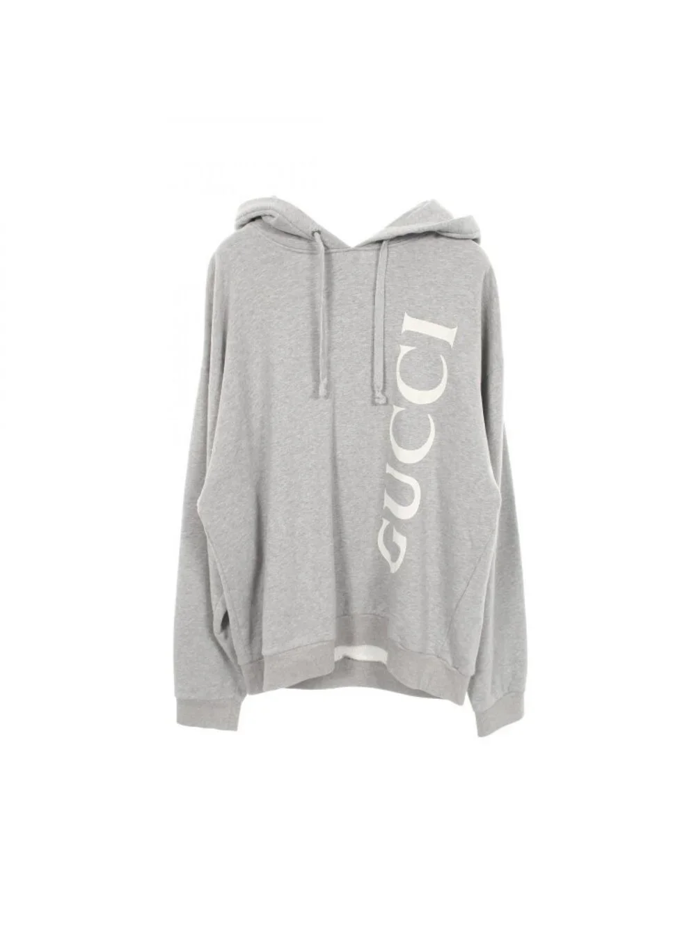 Gucci Hoodie Logo Print Cotton